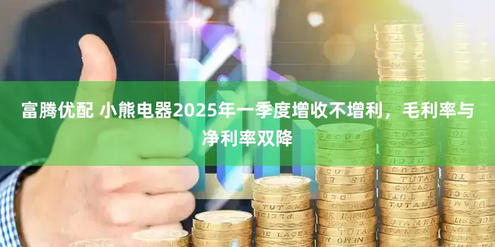 富腾优配 小熊电器2025年一季度增收不增利，毛利率与净利率双降