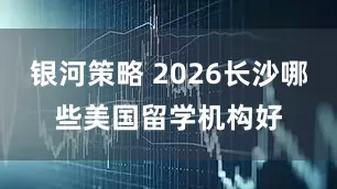 银河策略 2026长沙哪些美国留学机构好